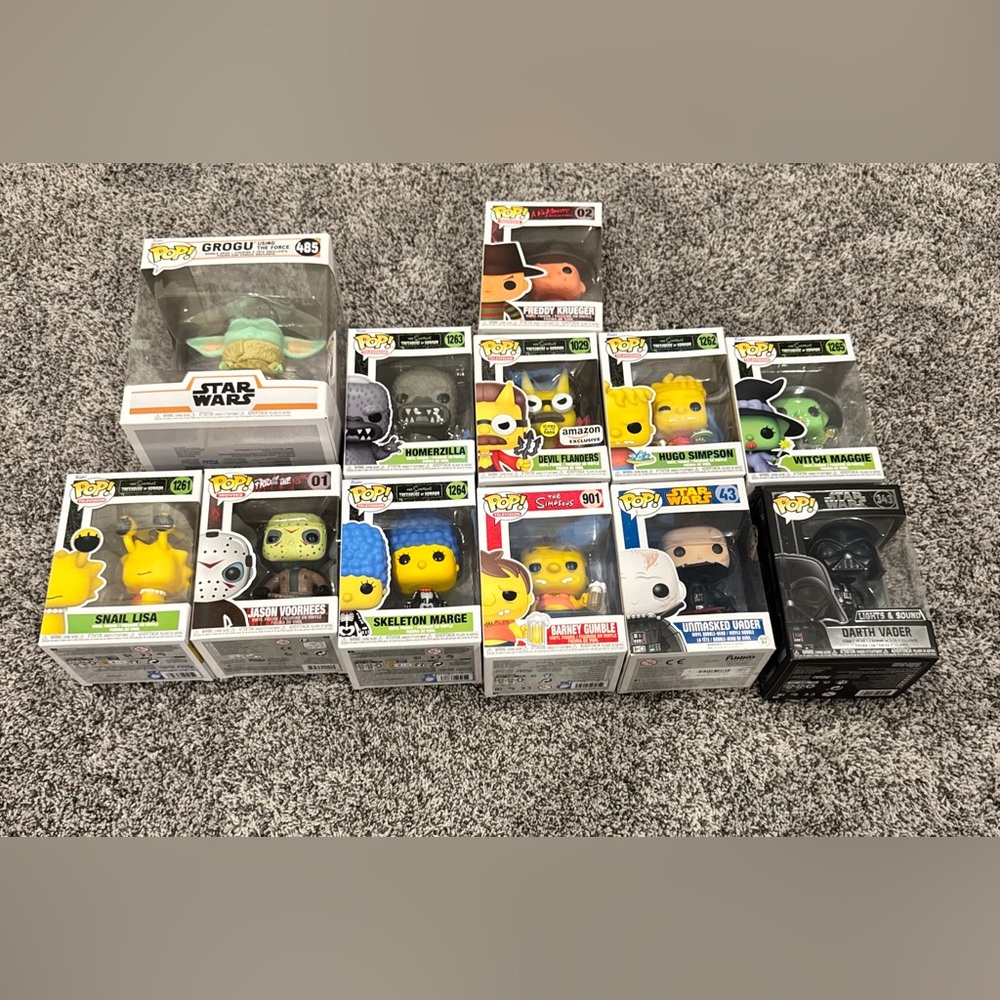 Funko Pop Vinyl Figure Collection